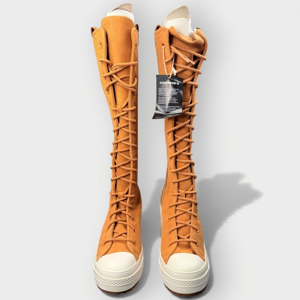 Converse Chuck 70 De Luxe Heel XXHi Western Platform Boots Women 7 - Picture 4 of 14
